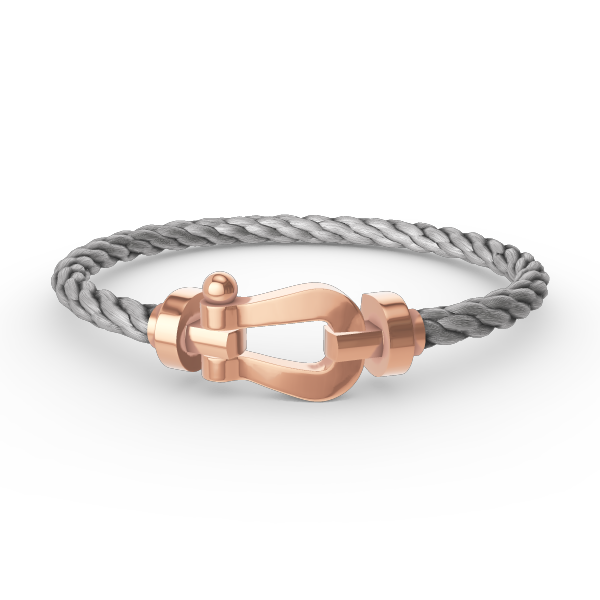 ¡®Dream¡¯FORCE LARGE HORSESHOE NO DIAMOND BRACELET ROSE GOLD