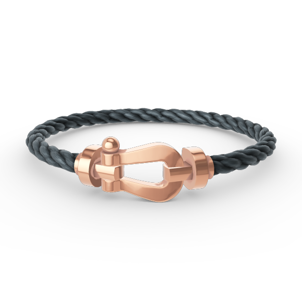 ¡®Dream¡¯FORCE LARGE HORSESHOE NO DIAMOND BRACELET ROSE GOLD