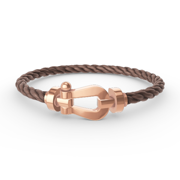 ¡®Dream¡¯FORCE LARGE HORSESHOE NO DIAMOND BRACELET ROSE GOLD