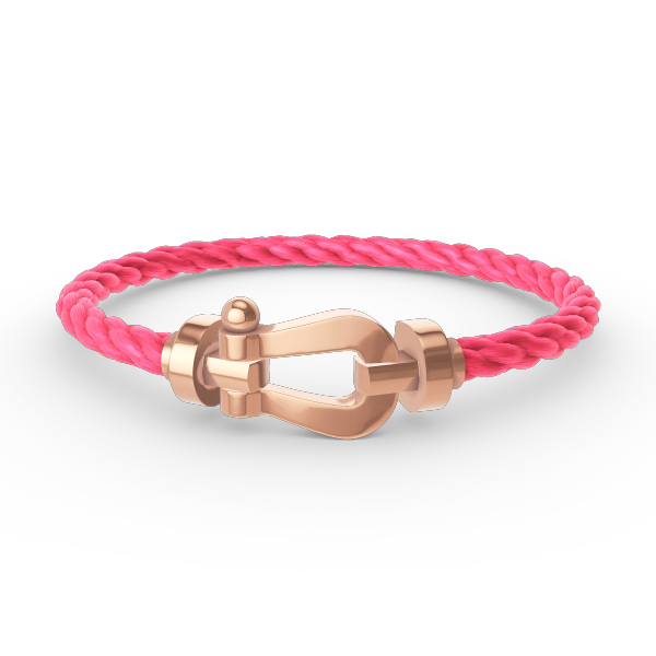¡®Dream¡¯FORCE LARGE HORSESHOE NO DIAMOND BRACELET ROSE GOLD