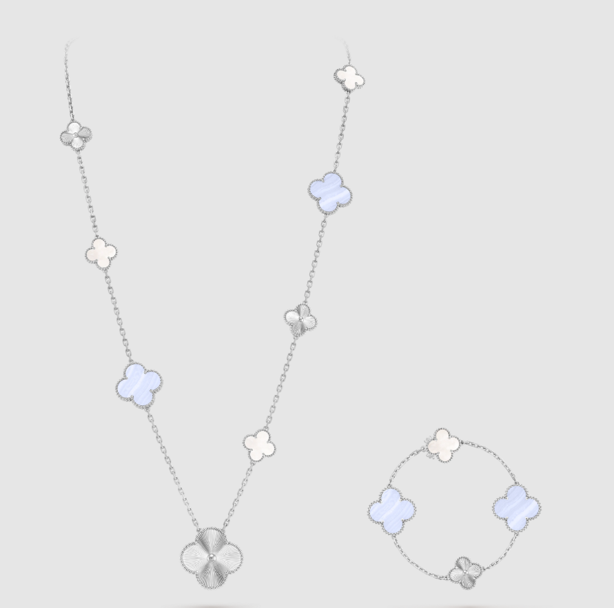 [¡®Dream¡¯] 25 NEW CLOVER 15 MOTIFS PURPLE CHALCEDONY