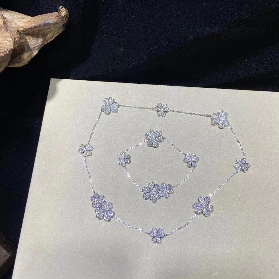 ¡®Dream¡¯FRIVOLE SILVER 5 FLOWERS BRACELET