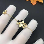 Armband „Frivole Gold, 5 Blumen“