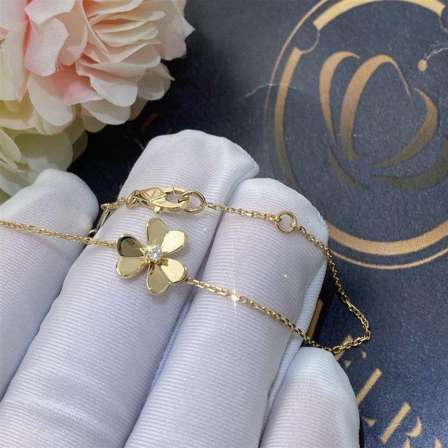 ¡®Dream¡¯FRIVOLE GOLD FLOWER BRACELET