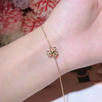 ¡®Dream¡¯FRIVOLE GOLD FLOWER DIAMOND BRACELET