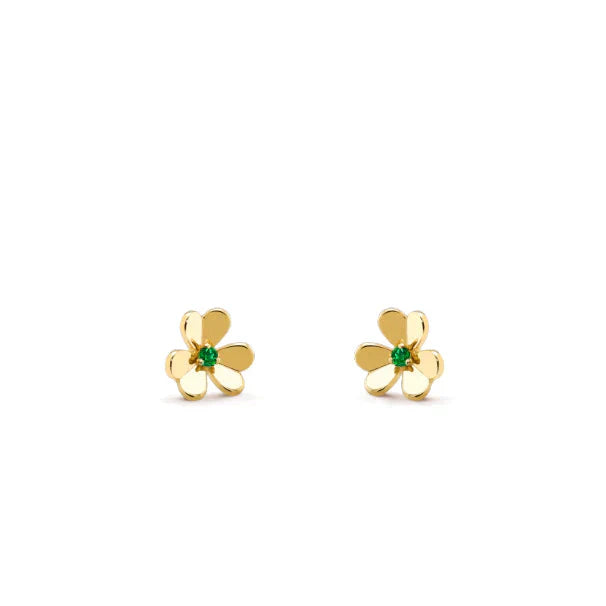 ¡®Dream¡¯FRIVOLE  FLOWER MALACHITE EARRINGS