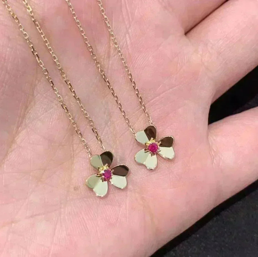 ¡®Dream¡¯FRIVOLE GOLD FLOWER NECKLACE