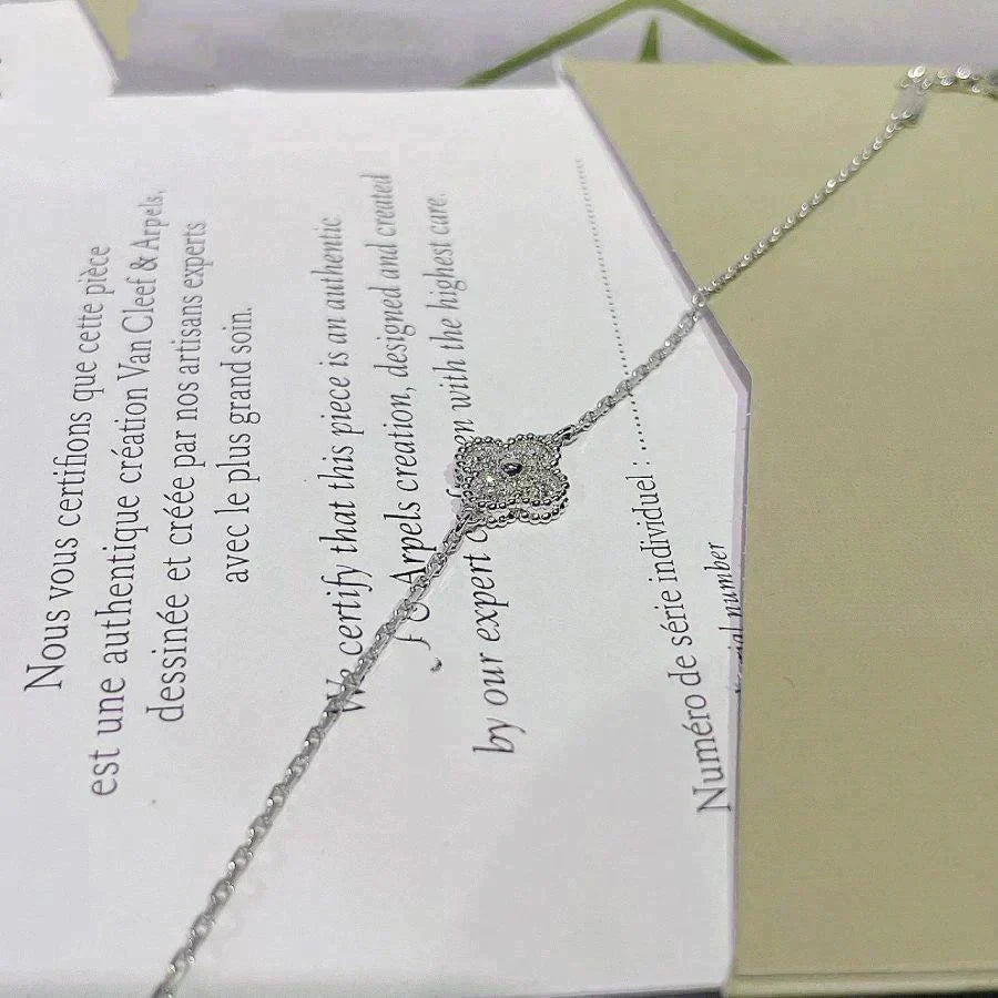 ¡®Dream¡¯CLOVER  SINGLE FLOWER BRACELET SILVER