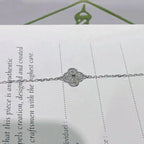 ¡®Dream¡¯CLOVER  SINGLE FLOWER BRACELET SILVER
