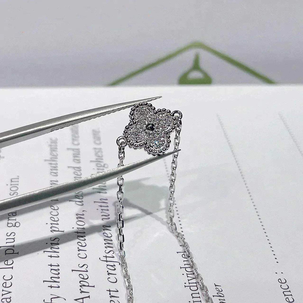 ¡®Dream¡¯CLOVER  SINGLE FLOWER BRACELET SILVER