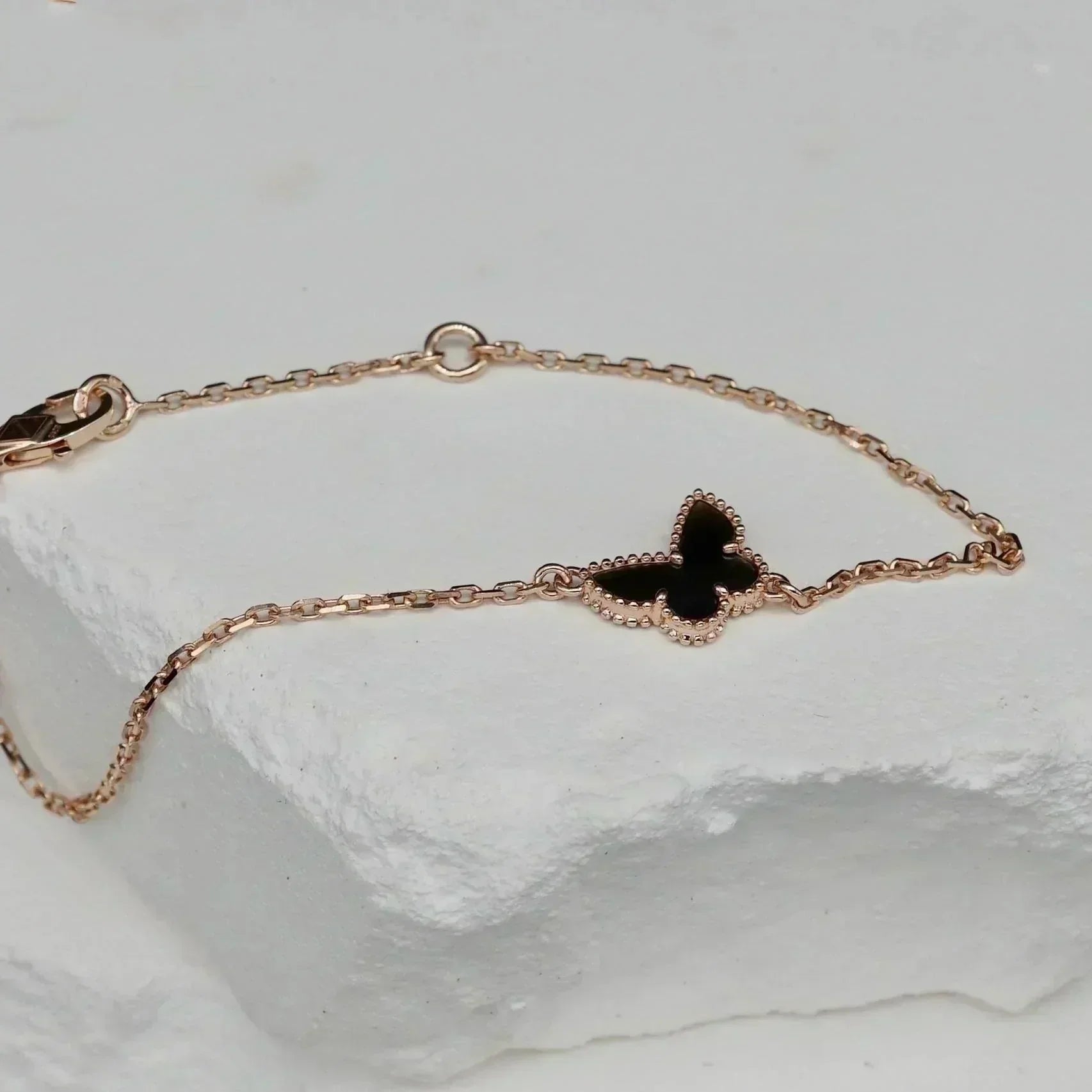 ¡®Dream¡¯BUTTERFLY ONYX  BUTTERFLY BRACELET