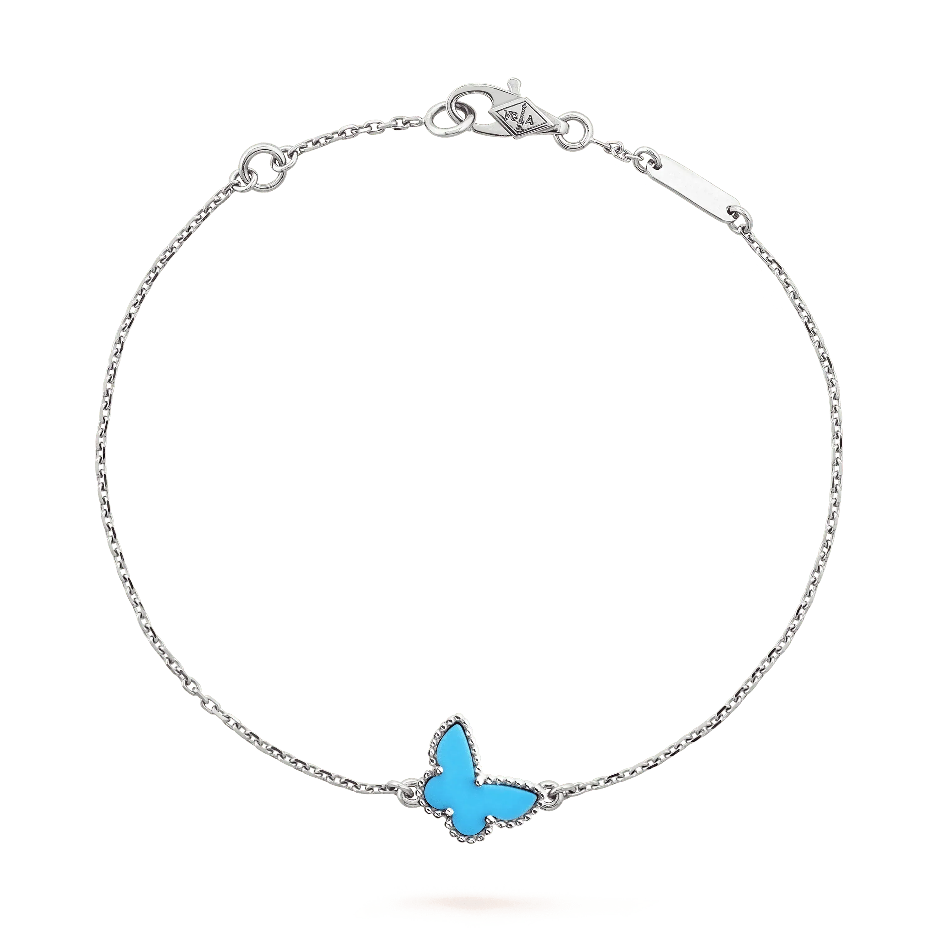 ¡®Dream¡¯BUTTERFLY TURQUOISE BUTTERFLY BRACELET SILVER