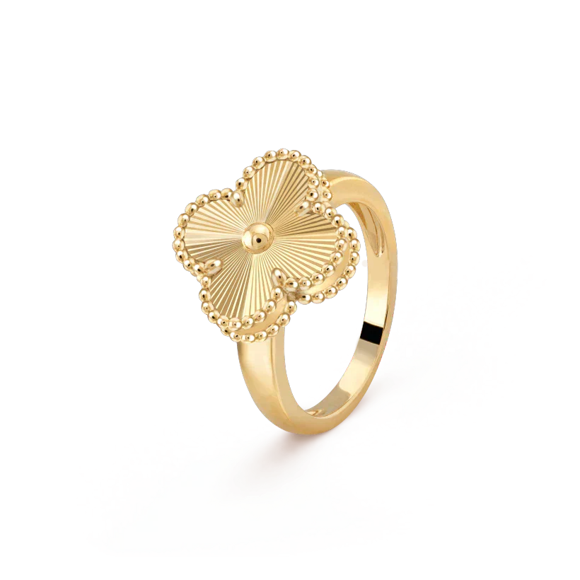¡®Dream¡¯CLOVER GOLD RING