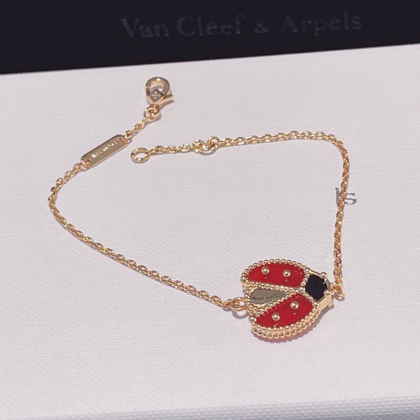 ¡®Dream¡¯LUCKY SPRING 1 MOTIF PINK GOLD BRACELET