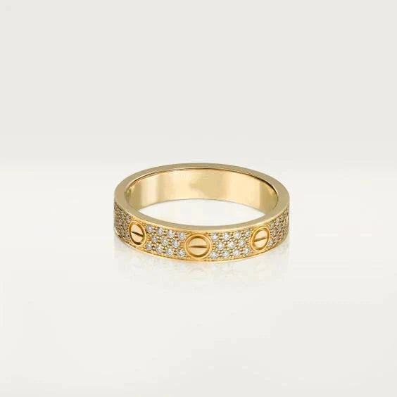 ¡®Dream¡¯LOVE RING 3.6MM DIAMOND PAVED
