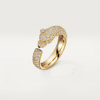 ¡®Dream¡¯PANTHERE PINK GOLD DIAMOND RING