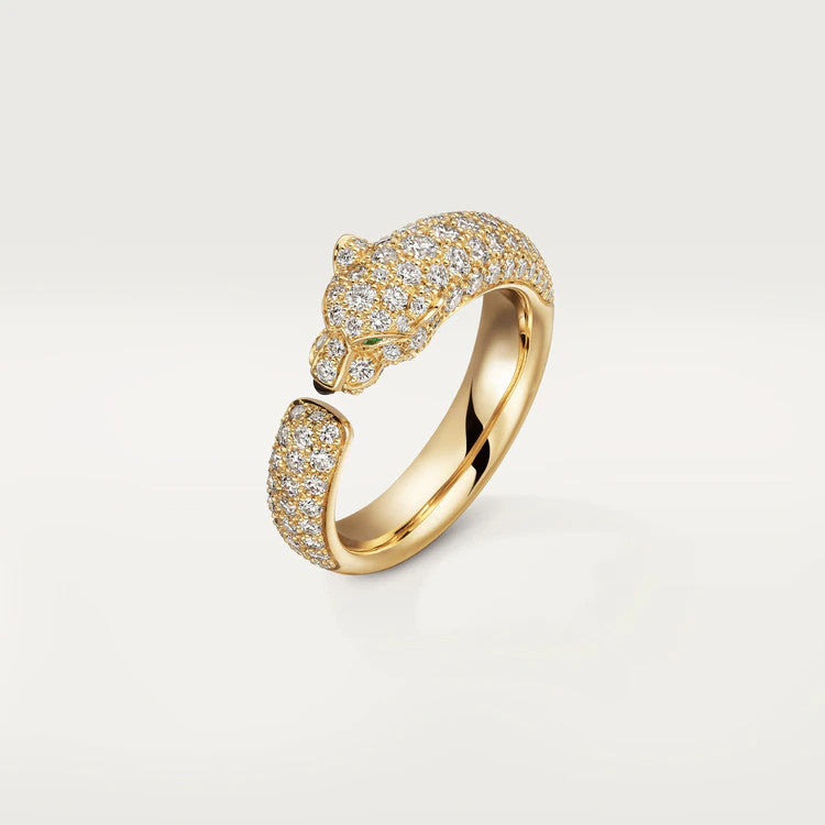 ¡®Dream¡¯PANTHERE PINK GOLD DIAMOND RING