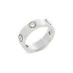 ¡®Dream¡¯LOVE RING 5.5MM 3 DIAMONDS SILVER