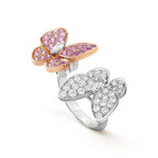 ¡®Dream¡¯TWIN BUTTERFLY DIAMOND RING