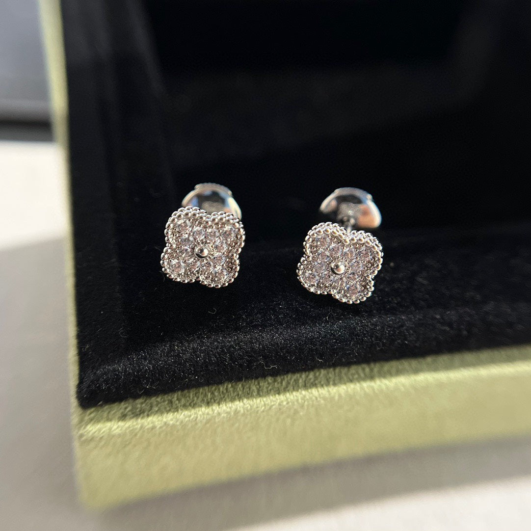 „Dream“CLOVER MINI DIAMANTOHRRINGE
