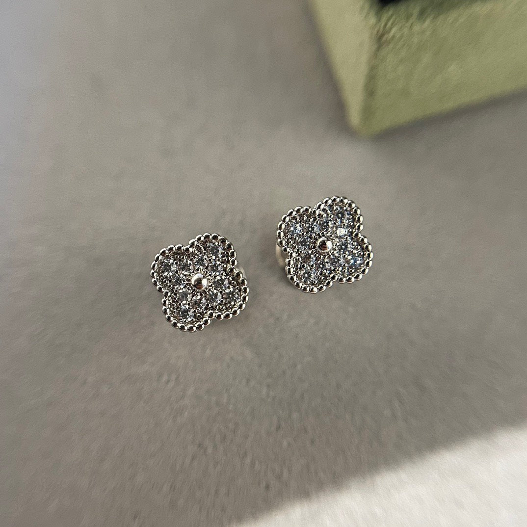 „Dream“CLOVER MINI DIAMANTOHRRINGE