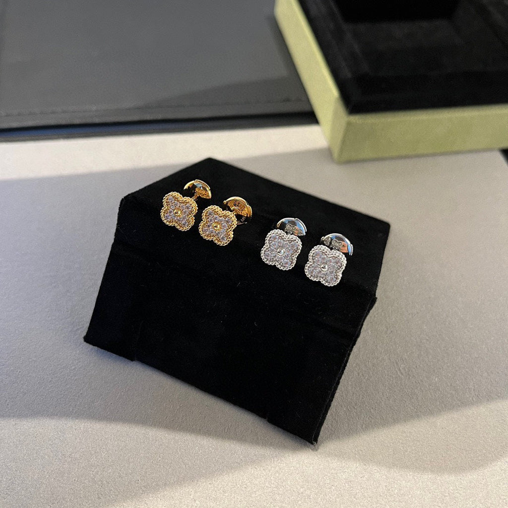 „Dream“CLOVER MINI DIAMANTOHRRINGE